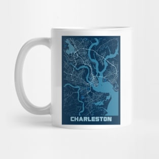 Charleston - United States Peace City Map Mug